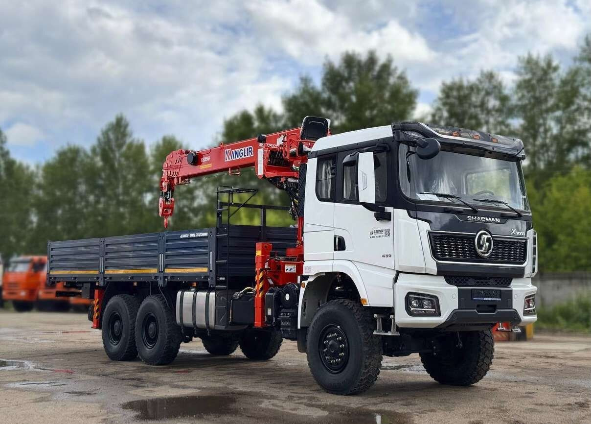 Shacman X3000 - Грузовик бортовой/ Платформа, Автоманипулятор: фото 1 Shacman X3000 - Грузовик бортовой/ Платформа, Автоманипулятор: фото 1