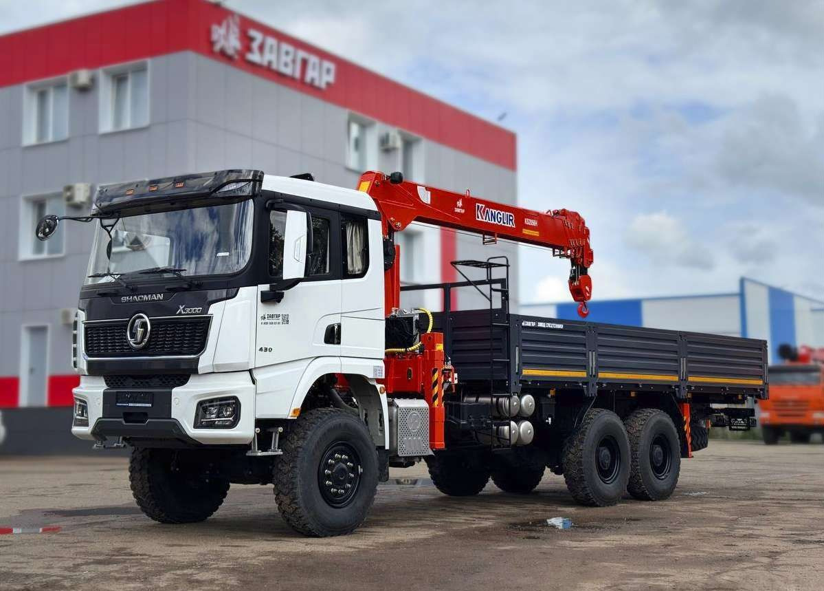 Shacman X3000 - Грузовик бортовой/ Платформа, Автоманипулятор: фото 1 Shacman X3000 - Грузовик бортовой/ Платформа, Автоманипулятор: фото 1