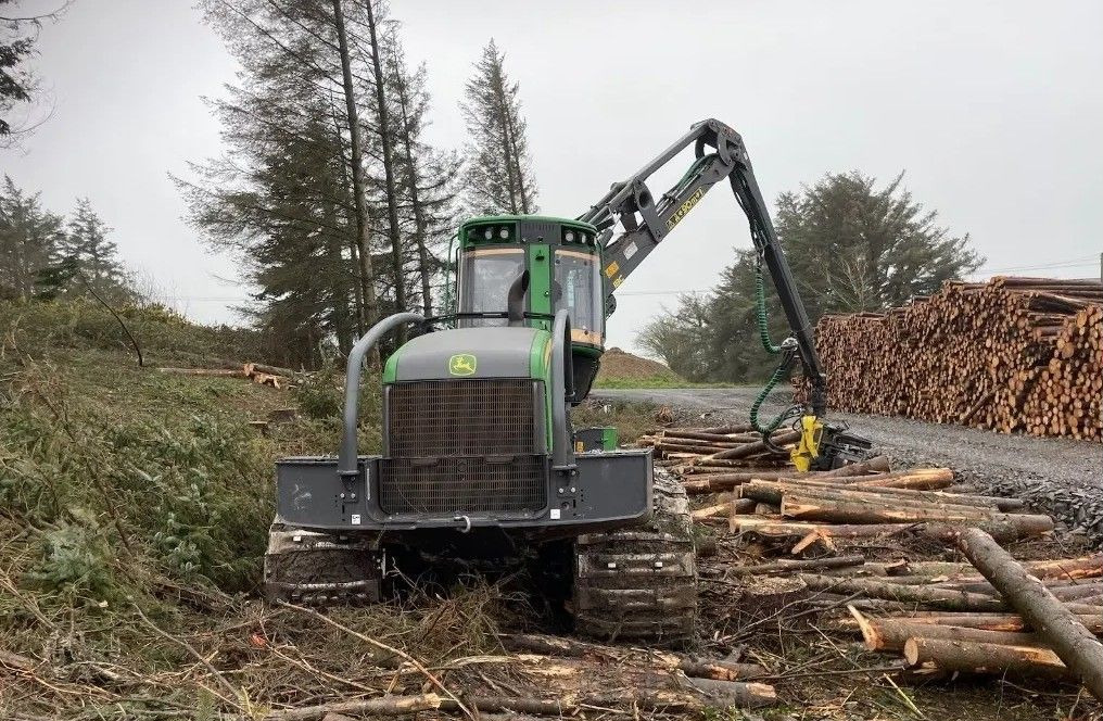 Харвестер John Deere 1170G: фото 7