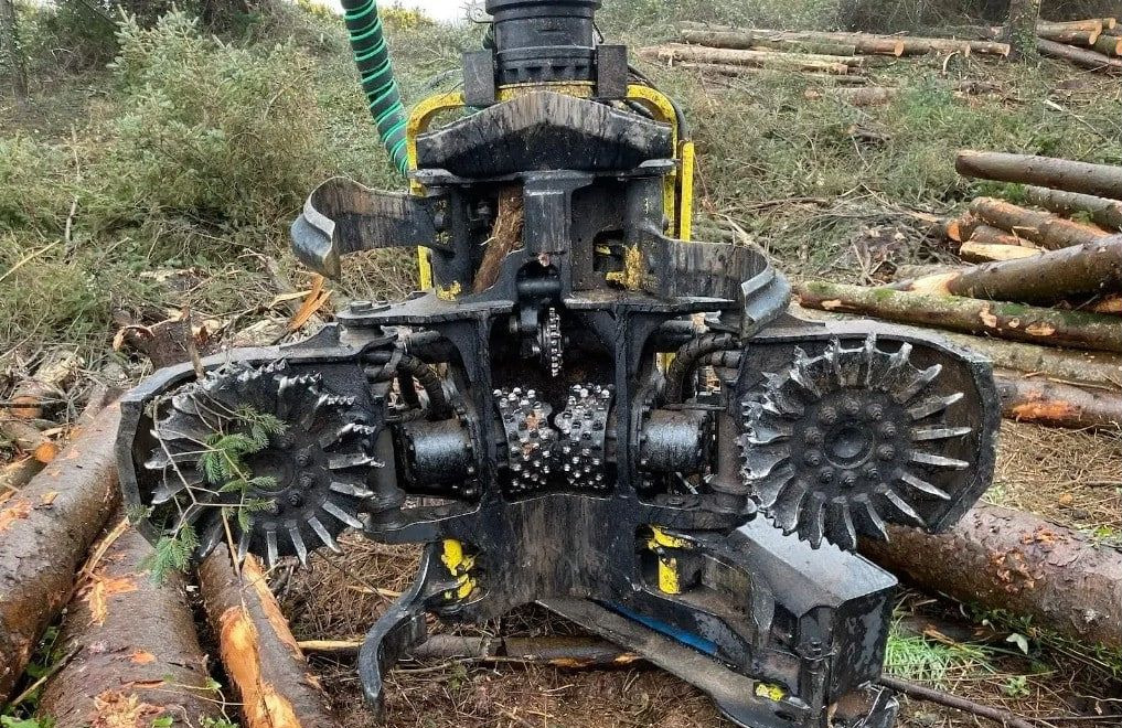 Харвестер John Deere 1170G: фото 8