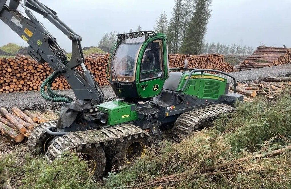 Харвестер John Deere 1170G: фото 6