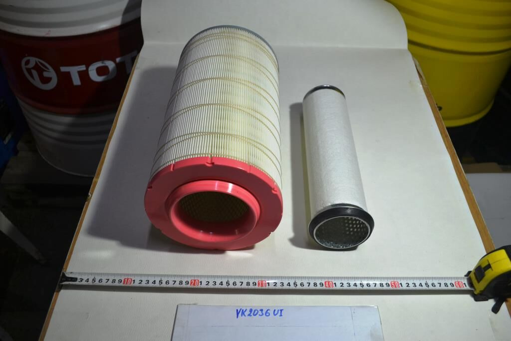Фильтр воздушный YK2036, силикон/металл, под шпильку ДВС YUCHAI YC6108G/YC6B125 - Воздушный фильтр для Строительной техники: фото 1 Фильтр воздушный YK2036, силикон/металл, под шпильку ДВС YUCHAI YC6108G/YC6B125 - Воздушный фильтр для Строительной техники: фото 1