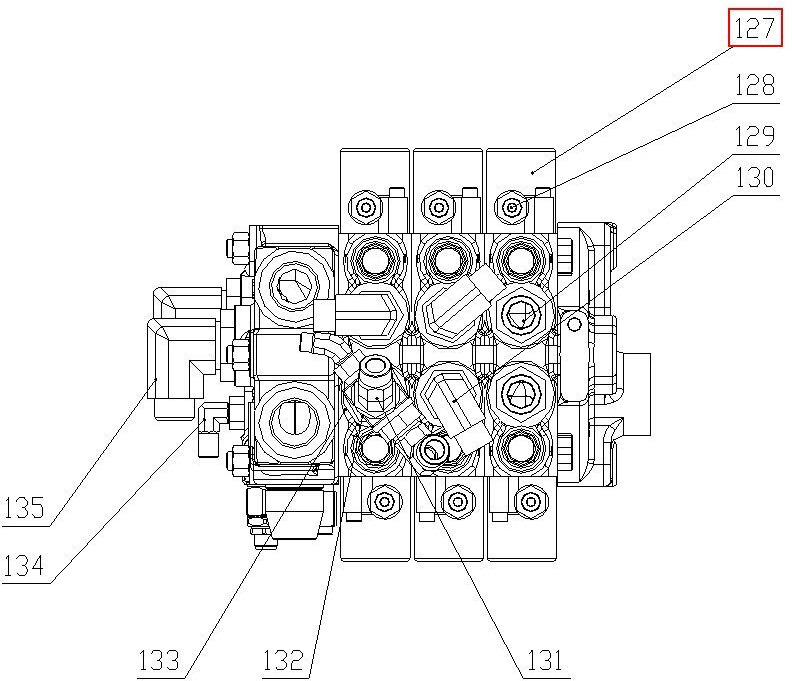 Гидрораспределитель рабочего оборудования трехсекционный LONKING CDM315T - Гидравлический клапан для Мини-погрузчиков (с бортовым поворотом): фото 1 Гидрораспределитель рабочего оборудования трехсекционный LONKING CDM315T - Гидравлический клапан для Мини-погрузчиков (с бортовым поворотом): фото 1