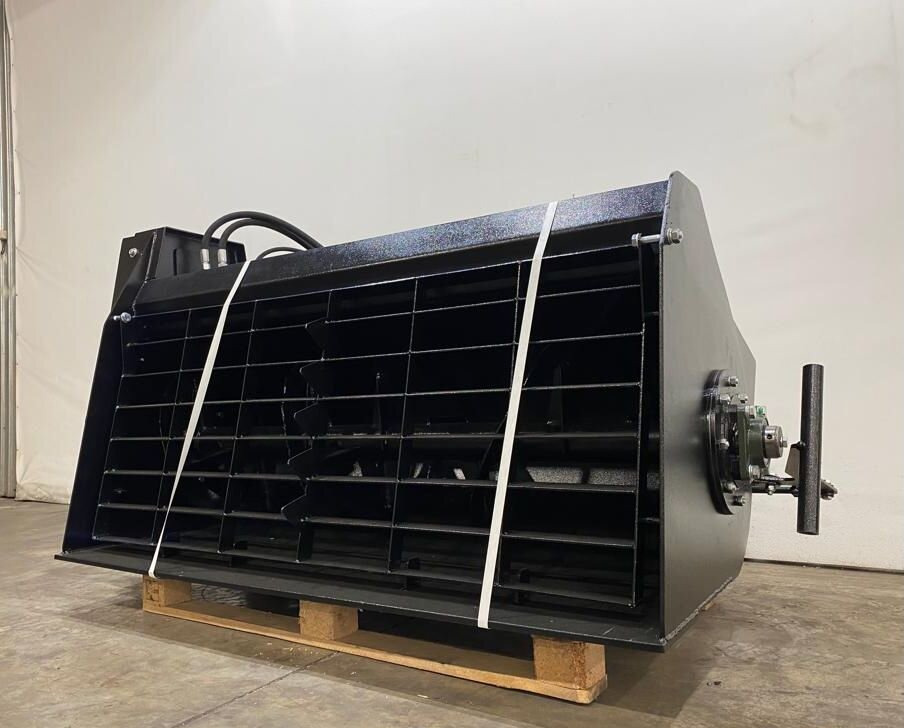 Ковш бетоносмеситель на мини погрузчик - Ковш для Мини-погрузчиков с бортовым поворотом: фото 1 Ковш бетоносмеситель на мини погрузчик - Ковш для Мини-погрузчиков с бортовым поворотом: фото 1