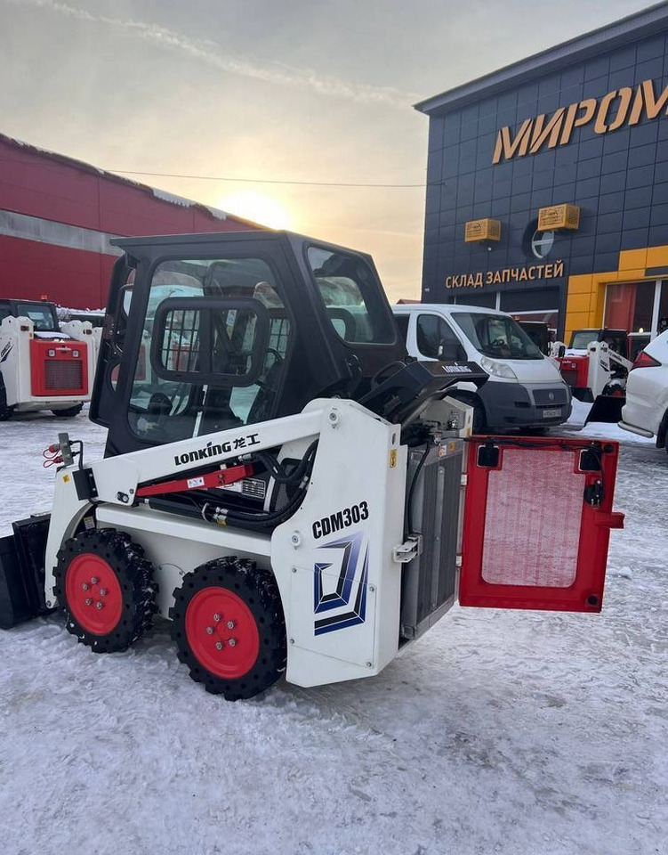 Новый Мини-погрузчик с бортовым поворотом Lonking CDM303: фото 9