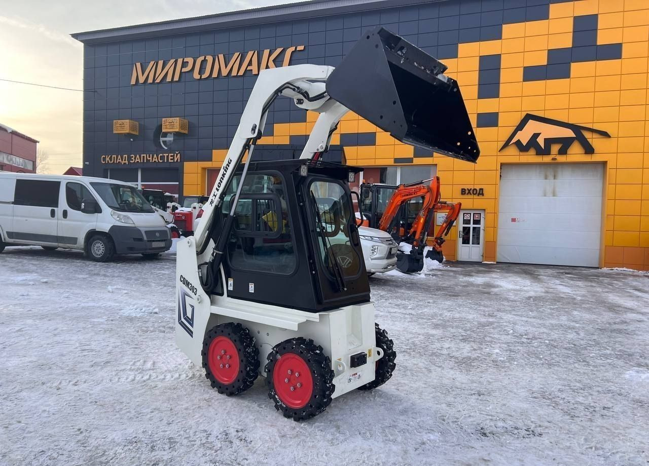 Lonking CDM303 - Мини-погрузчик с бортовым поворотом: фото 2 Lonking CDM303 - Мини-погрузчик с бортовым поворотом: фото 2