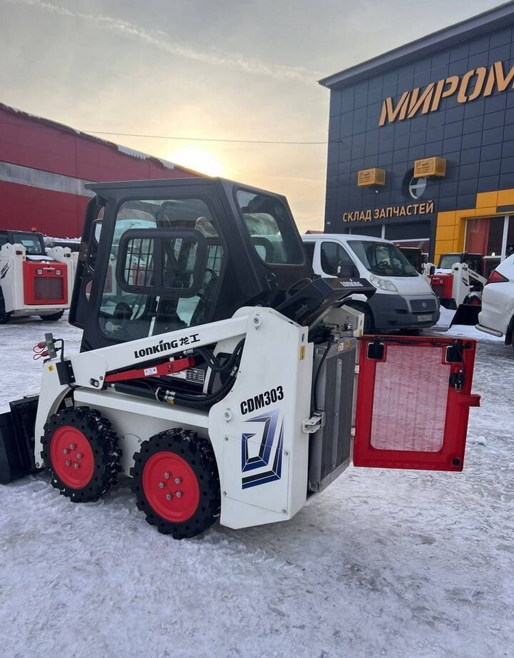 Новый Мини-погрузчик с бортовым поворотом Lonking CDM303: фото 7