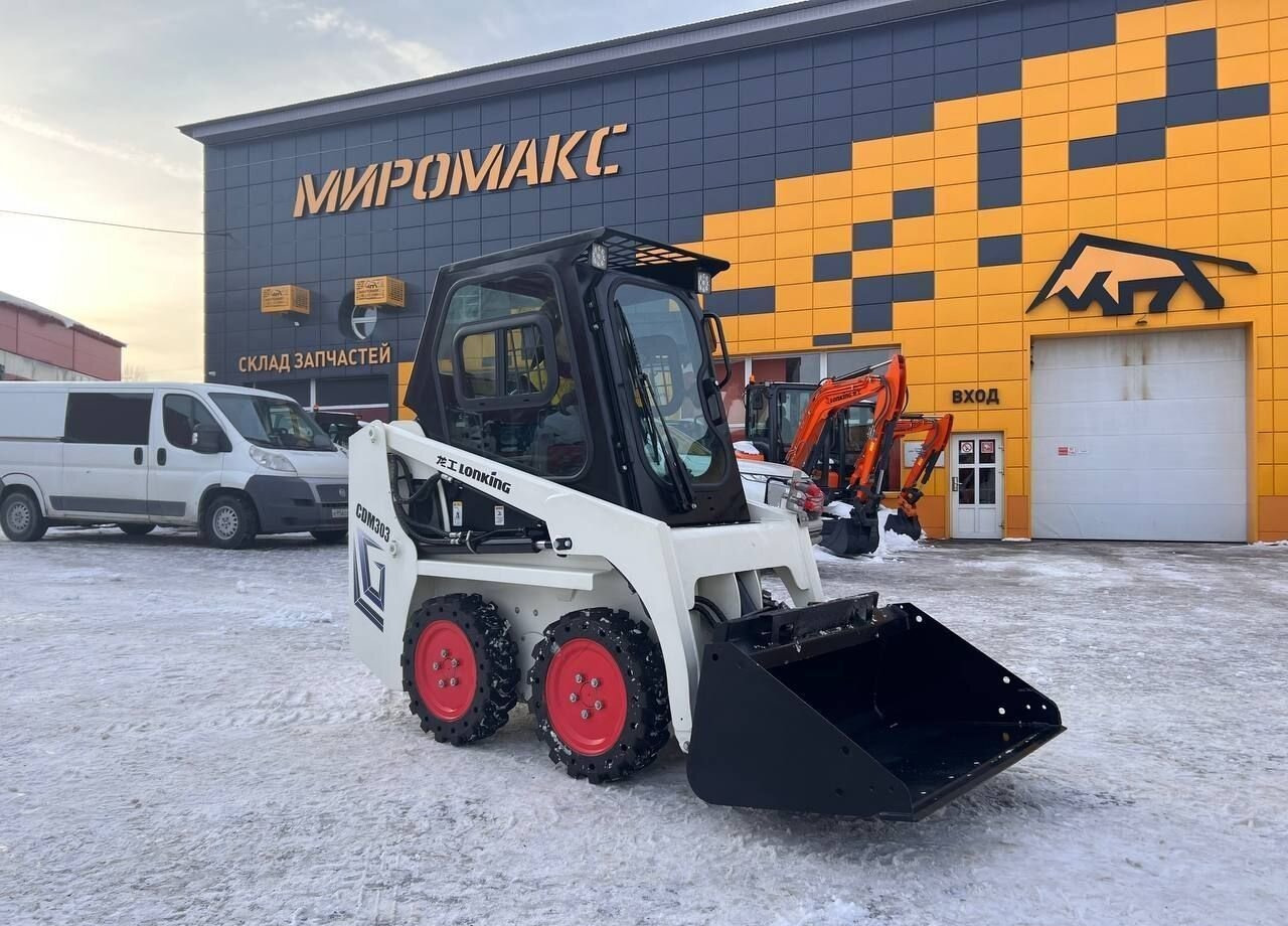 Lonking CDM303 - Мини-погрузчик (с бортовым поворотом): фото 1 Lonking CDM303 - Мини-погрузчик (с бортовым поворотом): фото 1