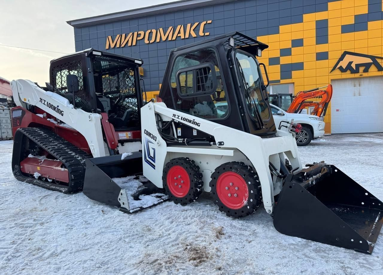 Новый Мини-погрузчик с бортовым поворотом Lonking CDM303: фото 18