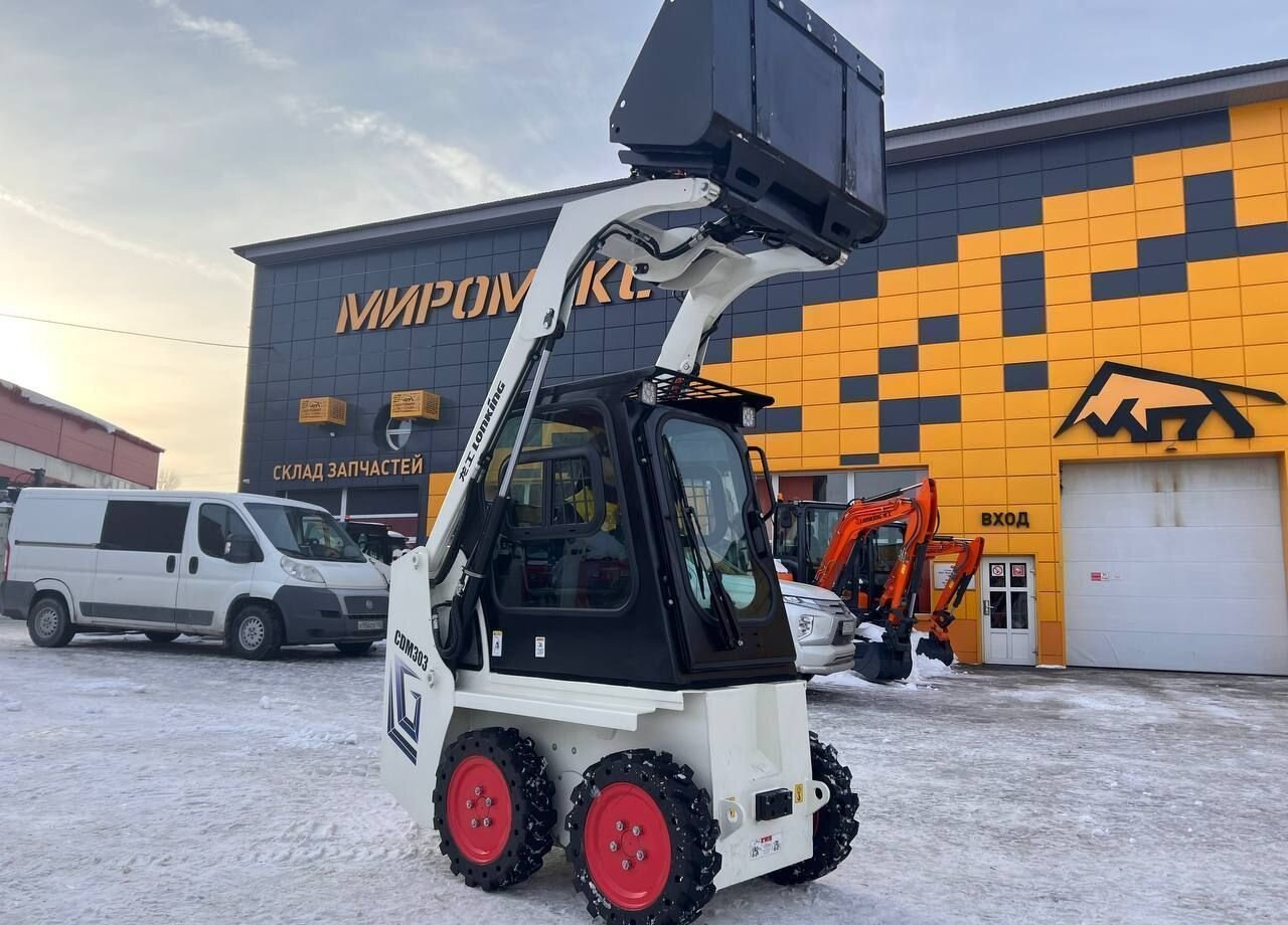 Новый Мини-погрузчик с бортовым поворотом Lonking CDM303: фото 15