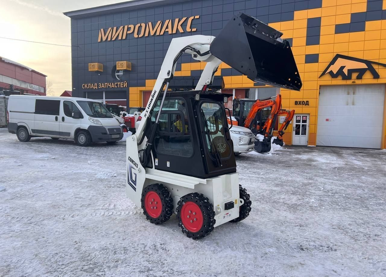 Lonking CDM303 - Мини-погрузчик с бортовым поворотом: фото 3 Lonking CDM303 - Мини-погрузчик с бортовым поворотом: фото 3