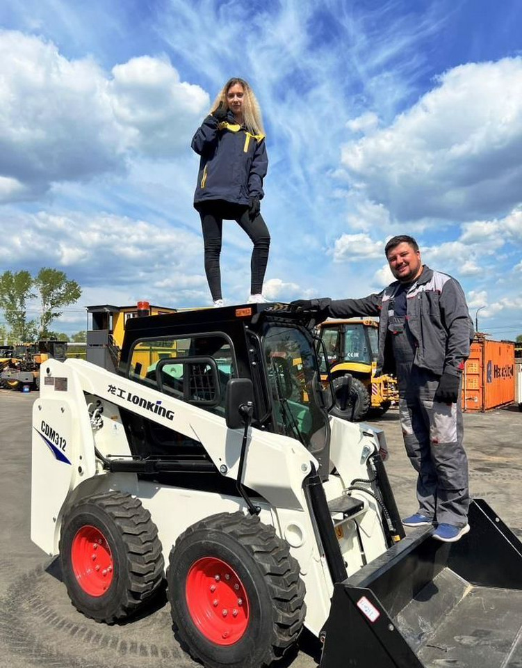 Новый Мини-погрузчик с бортовым поворотом Lonking CDM307: фото 16