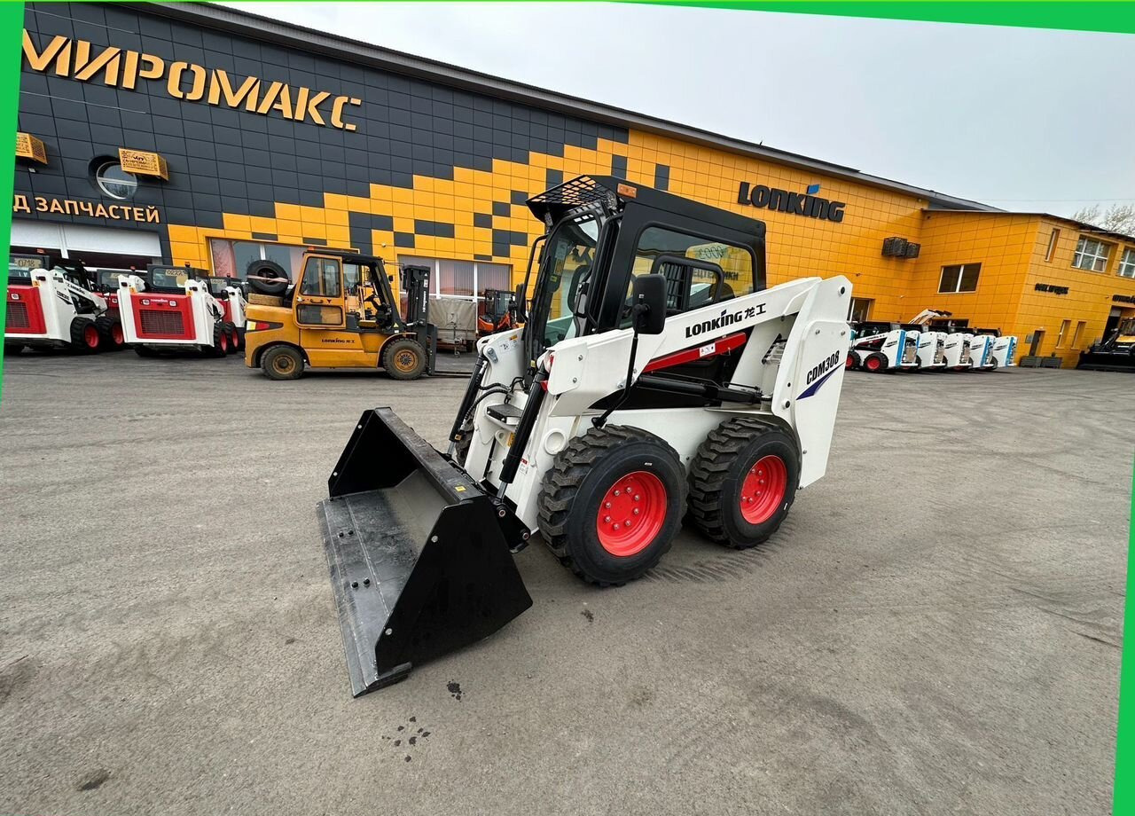 Новый Мини-погрузчик с бортовым поворотом Lonking CDM307: фото 17