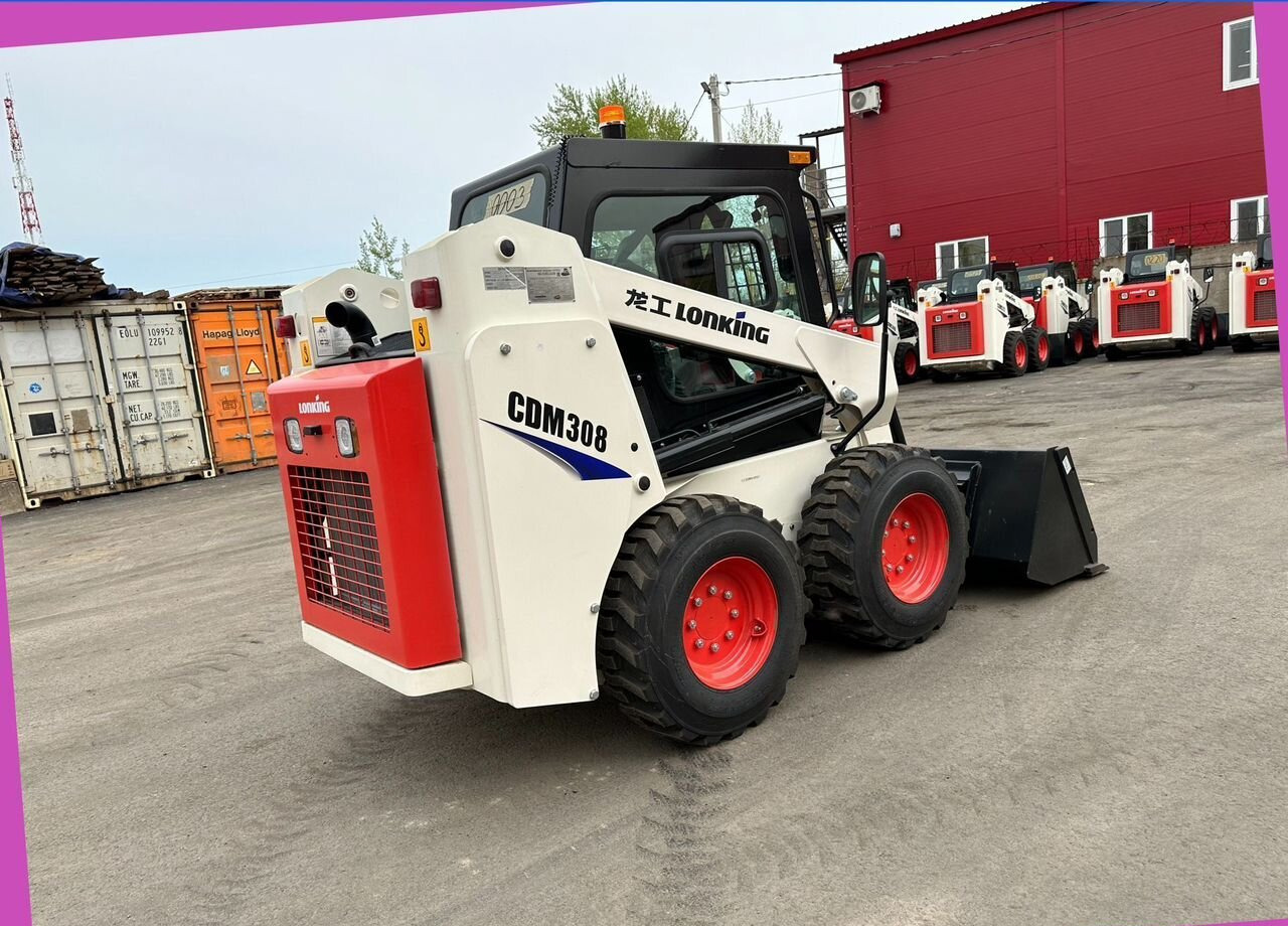 Новый Мини-погрузчик с бортовым поворотом Lonking CDM307: фото 8