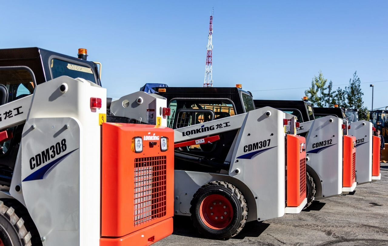 Новый Мини-погрузчик с бортовым поворотом Lonking CDM307: фото 6