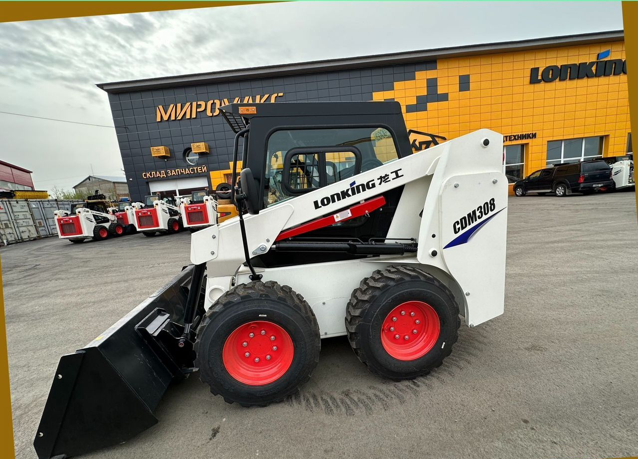 Новый Мини-погрузчик с бортовым поворотом Lonking CDM307: фото 8