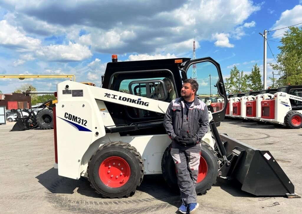 Новый Мини-погрузчик (с бортовым поворотом) Lonking CDM307: фото 10