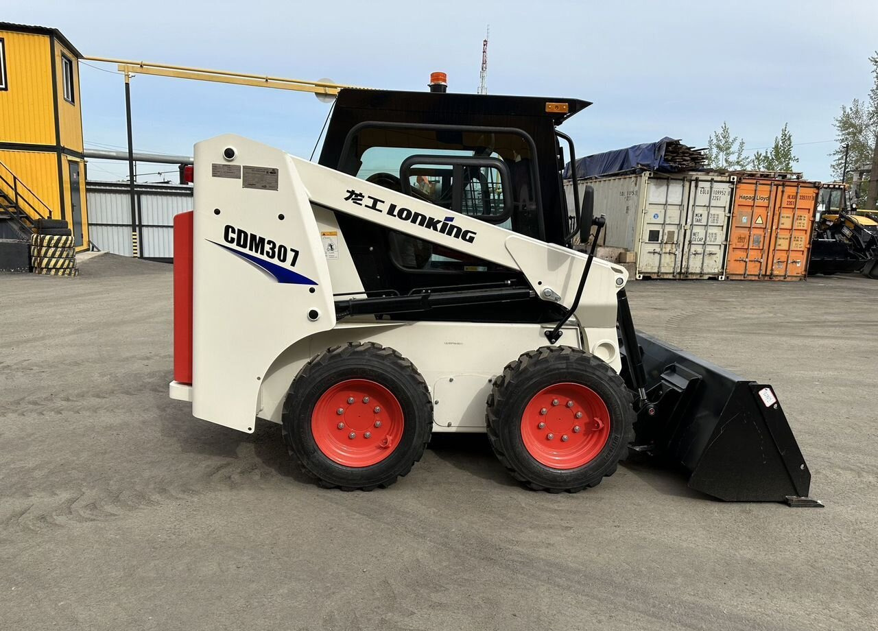 Новый Мини-погрузчик с бортовым поворотом Lonking CDM307: фото 15