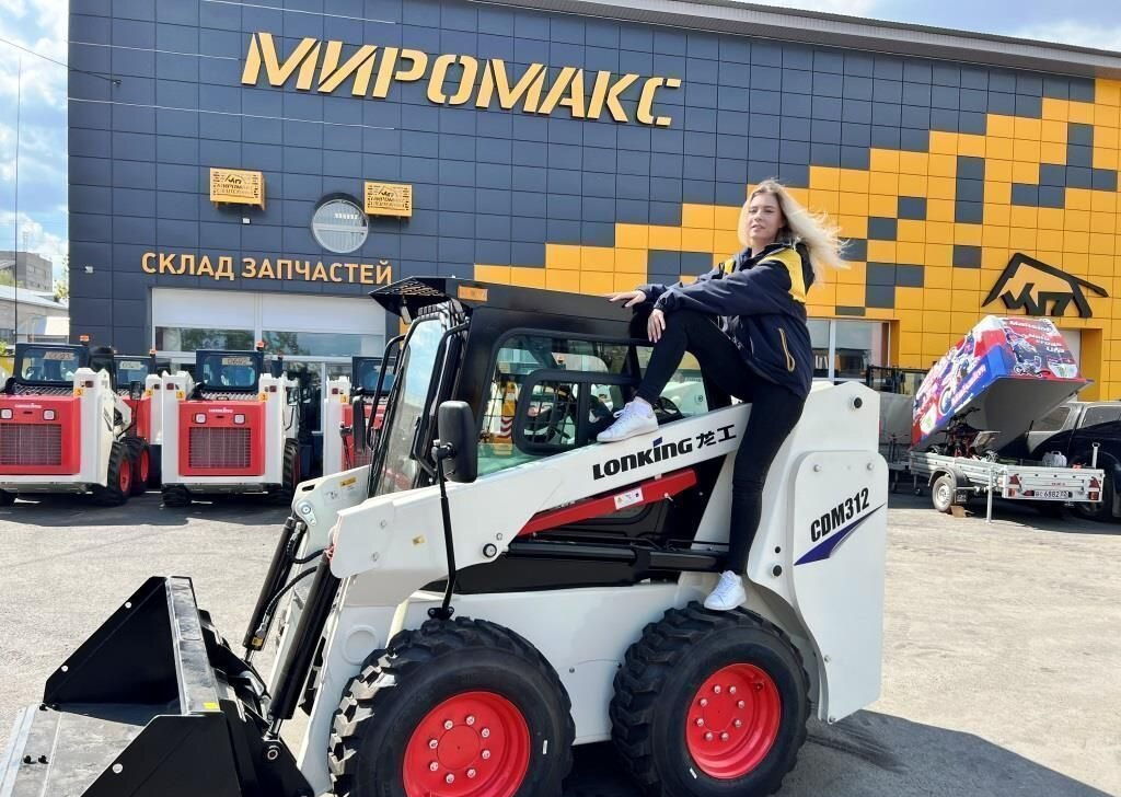 Новый Мини-погрузчик (с бортовым поворотом) Lonking CDM307: фото 35