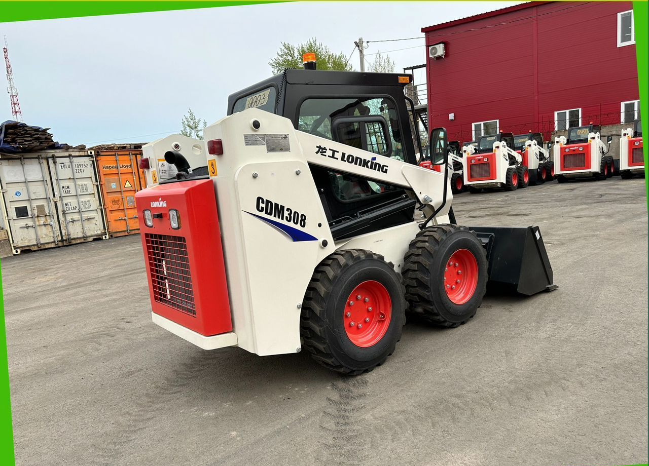 Новый Мини-погрузчик с бортовым поворотом Lonking CDM308: фото 14