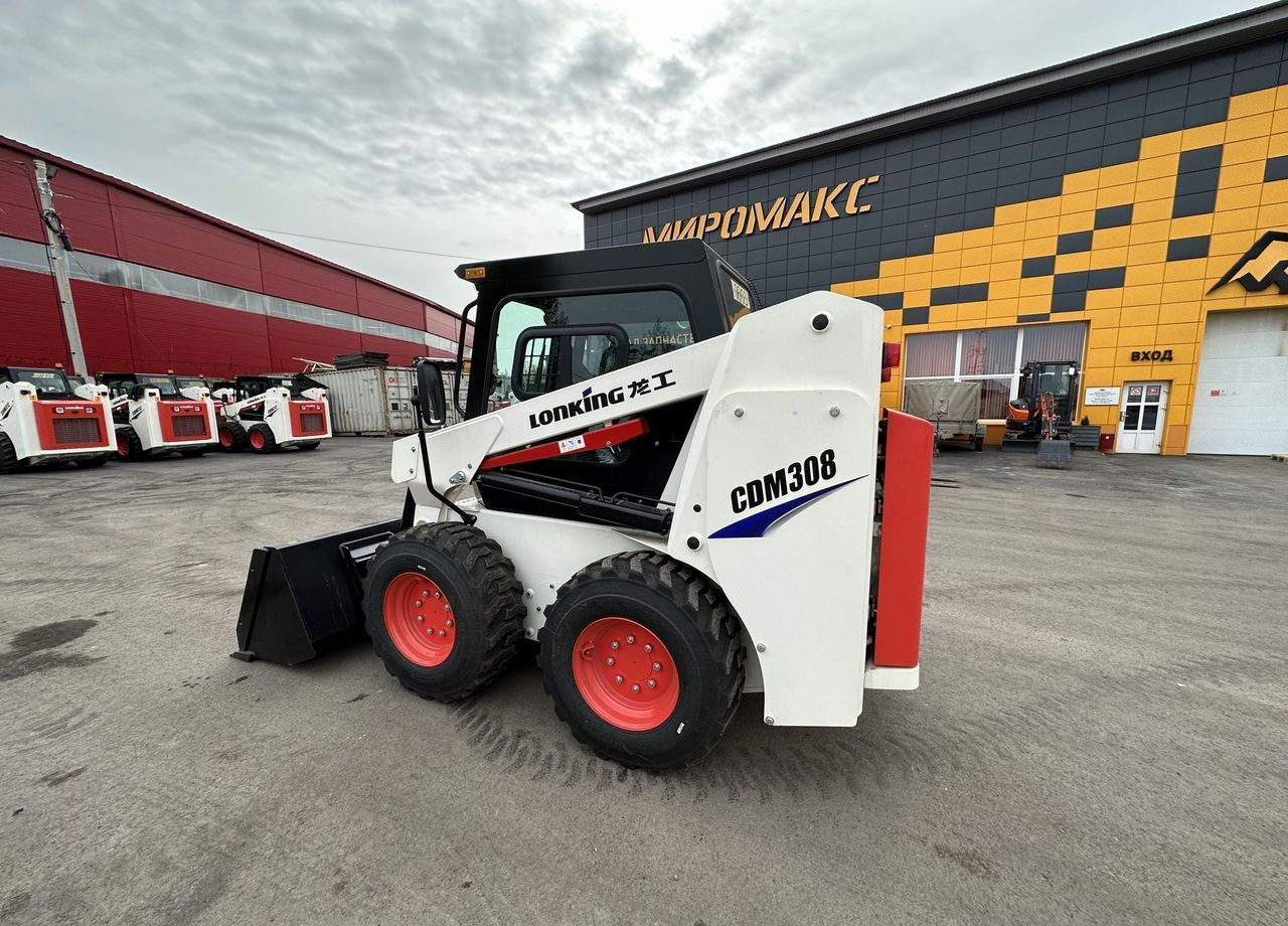Новый Мини-погрузчик с бортовым поворотом Lonking CDM308: фото 8