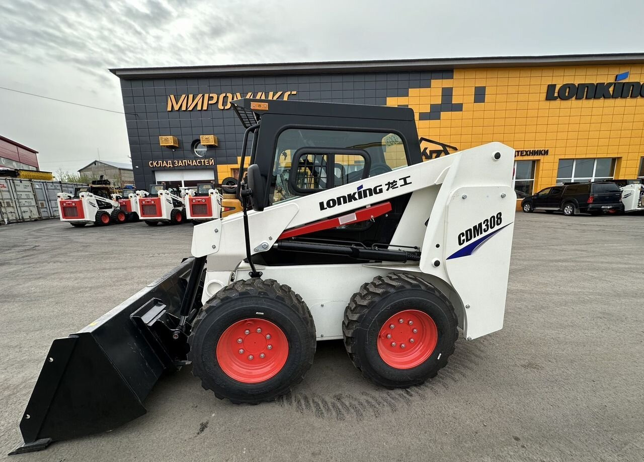 Lonking CDM308 - Мини-погрузчик с бортовым поворотом: фото 1 Lonking CDM308 - Мини-погрузчик с бортовым поворотом: фото 1