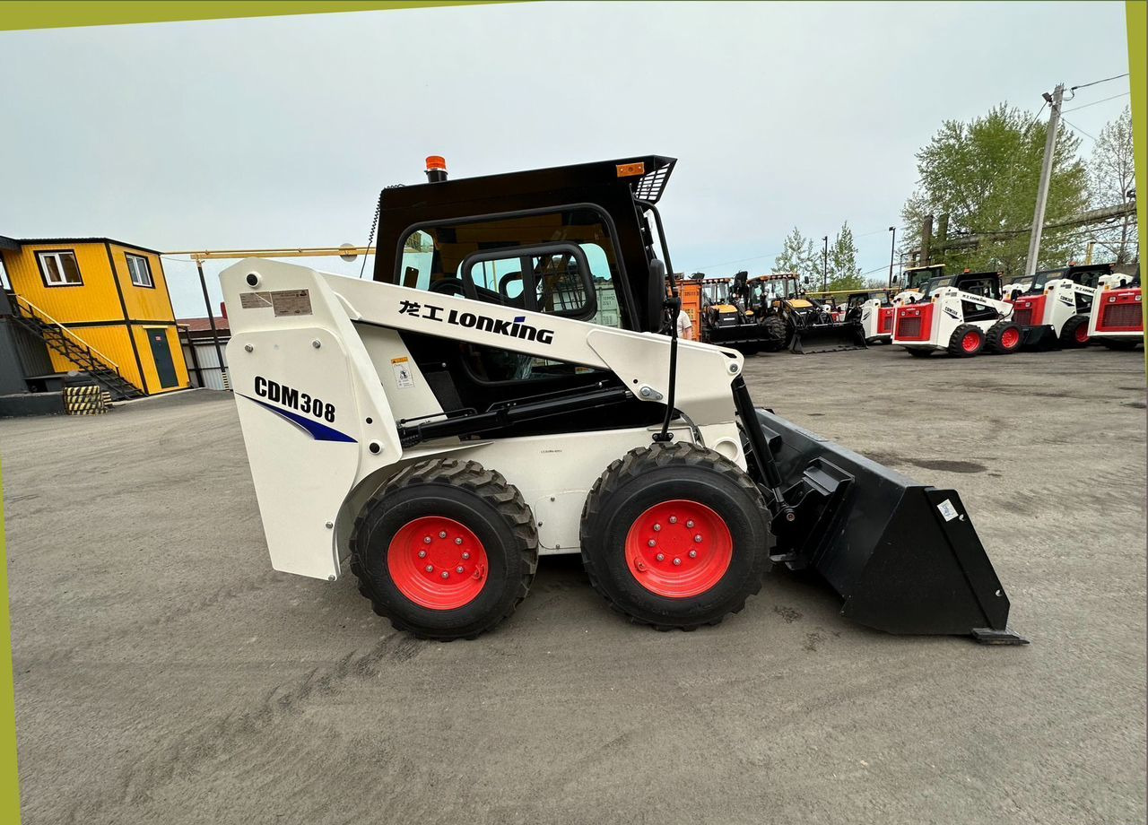 Новый Мини-погрузчик с бортовым поворотом Lonking CDM308: фото 14