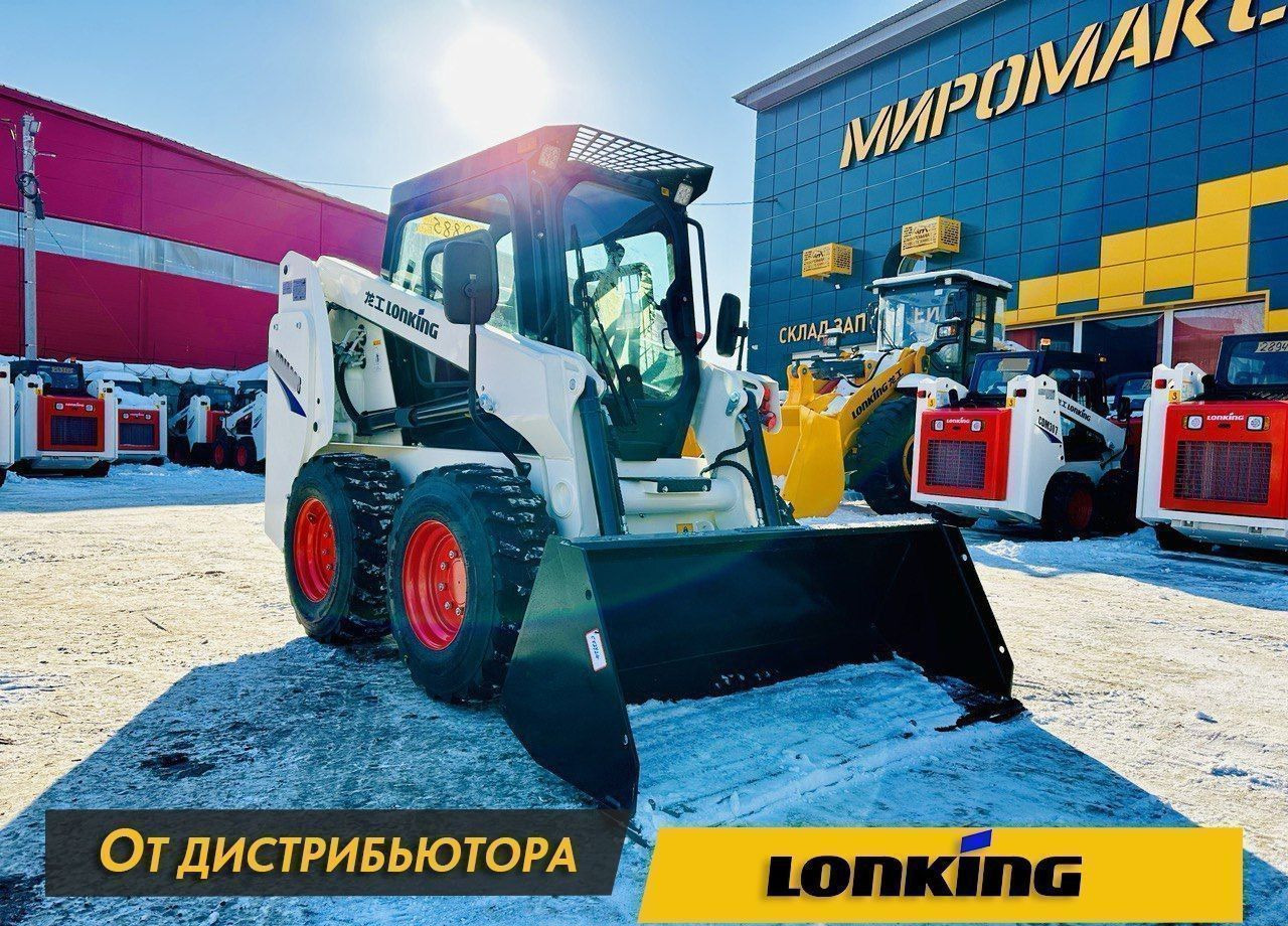 Новый Мини-погрузчик с бортовым поворотом Lonking CDM308: фото 1