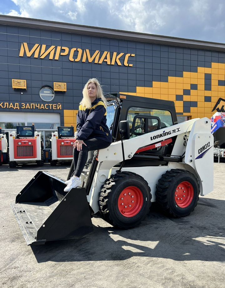 Lonking CDM312 - Мини-погрузчик с бортовым поворотом: фото 1 Lonking CDM312 - Мини-погрузчик с бортовым поворотом: фото 1