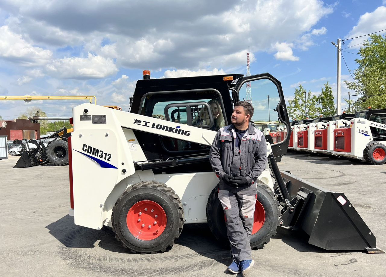 Новый Мини-погрузчик с бортовым поворотом Lonking CDM312: фото 6