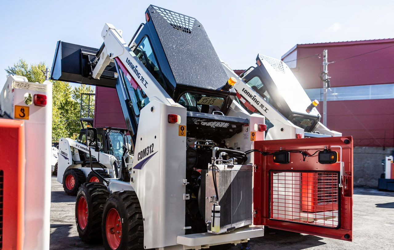 Новый Мини-погрузчик с бортовым поворотом Lonking CDM312: фото 18