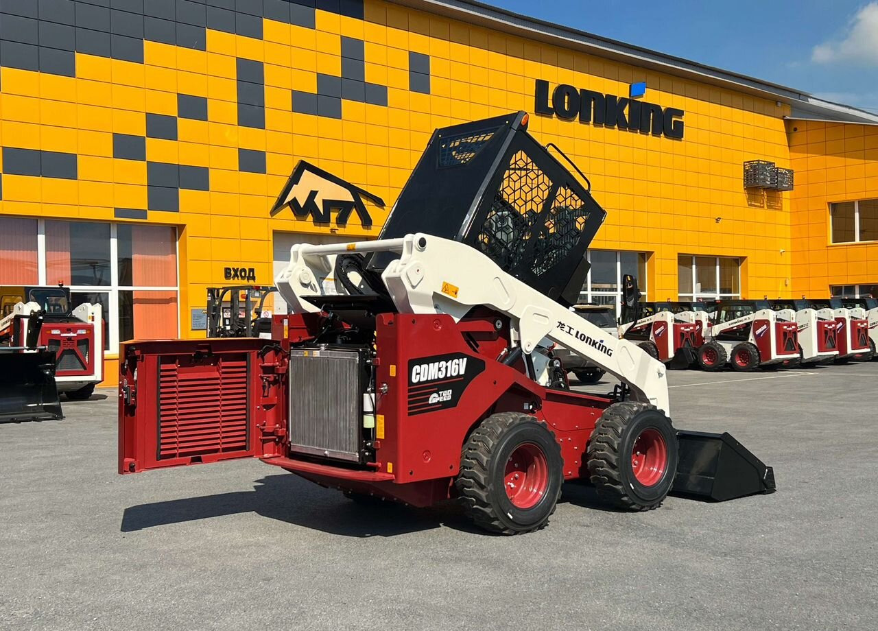 Новый Мини-погрузчик (с бортовым поворотом) Lonking CDM316V: фото 12