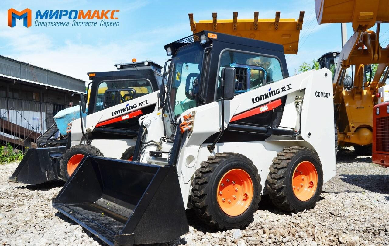 Мини-погрузчик Lonking CDM307 (BobCat) - Мини-погрузчик (с бортовым поворотом): фото 5 Мини-погрузчик Lonking CDM307 (BobCat) - Мини-погрузчик (с бортовым поворотом): фото 5