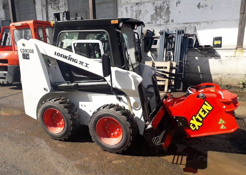 Новый Мини-погрузчик (с бортовым поворотом) Мини-погрузчик Lonking CDM308: фото 8