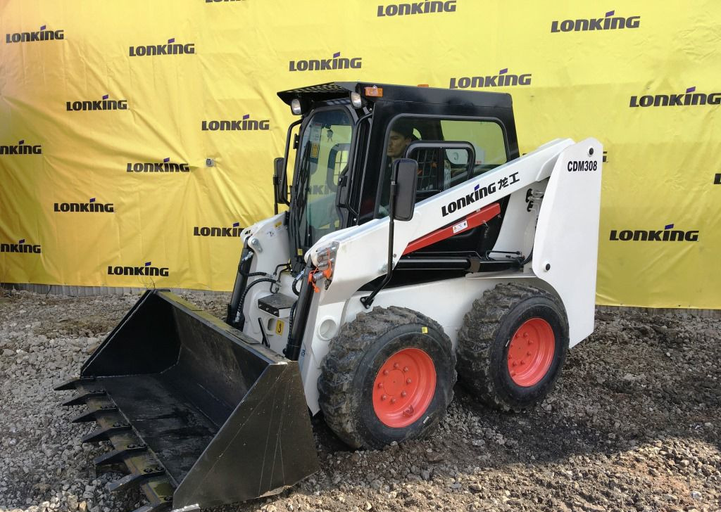 Мини-погрузчик Lonking CDM308 - Мини-погрузчик (с бортовым поворотом): фото 2 Мини-погрузчик Lonking CDM308 - Мини-погрузчик (с бортовым поворотом): фото 2