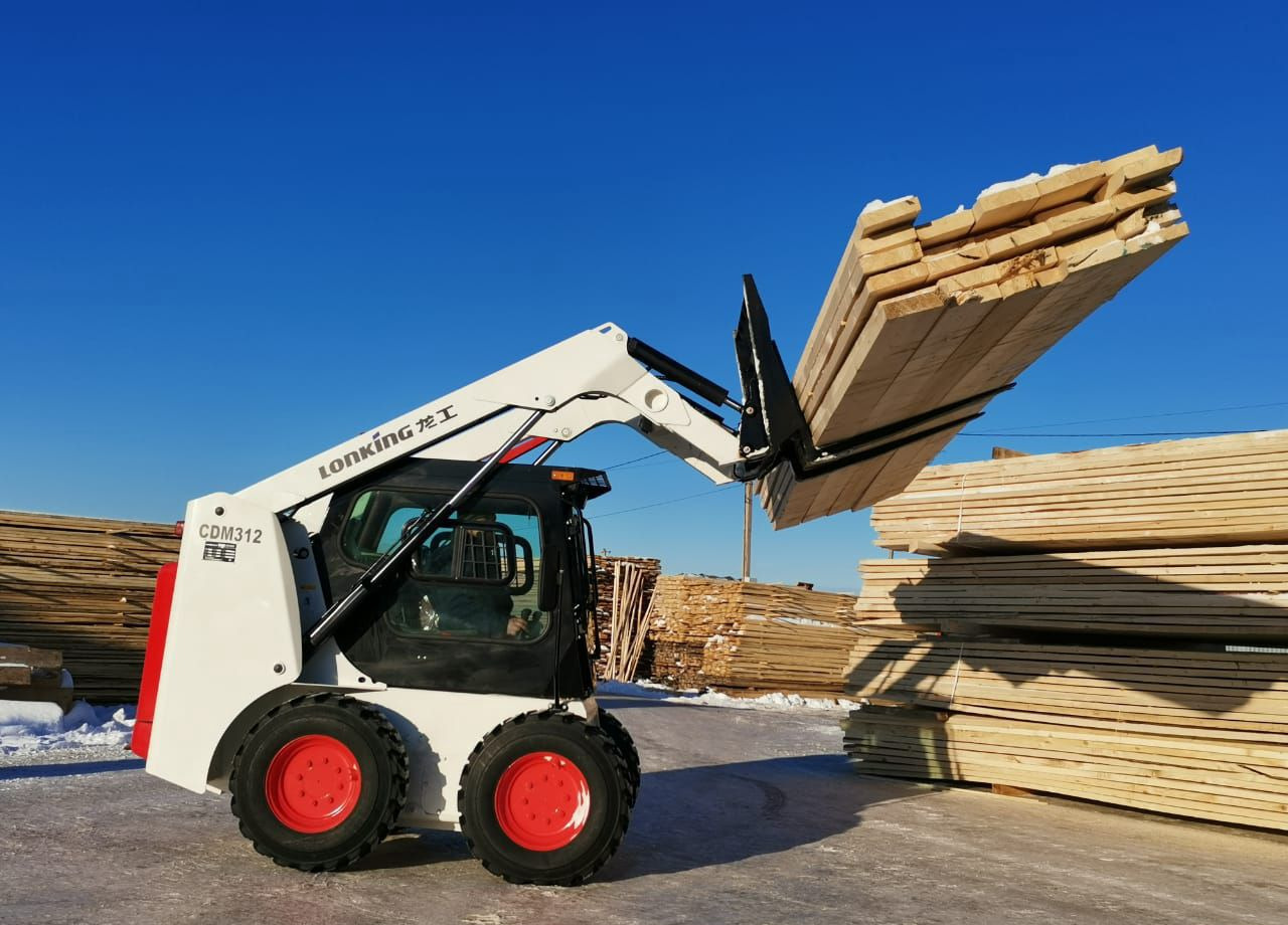 Новый Мини-погрузчик (с бортовым поворотом) Мини-погрузчик Lonking CDM312: фото 8