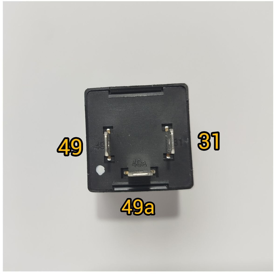 Реле HHZ 012-1H1G(U), 12В, 40А, 4 контака LONKING CDM307/308/312 - Реле для Мини-погрузчиков (с бортовым поворотом): фото 3 Реле HHZ 012-1H1G(U), 12В, 40А, 4 контака LONKING CDM307/308/312 - Реле для Мини-погрузчиков (с бортовым поворотом): фото 3