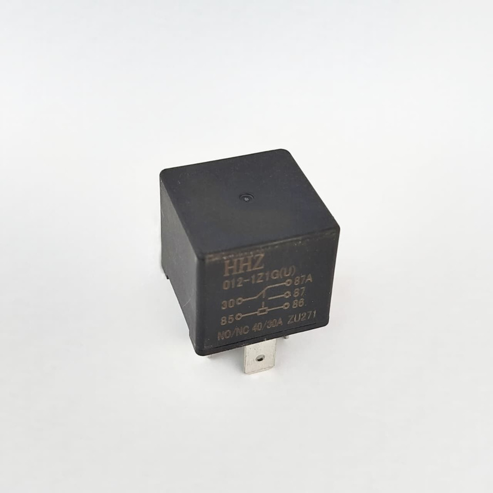 Реле управления пуском HHZ 012-1Z1G(U), 12В, 40/30А, 5 контактов LONKING CDM307/308/312 - Реле для Мини-погрузчиков (с бортовым поворотом): фото 3 Реле управления пуском HHZ 012-1Z1G(U), 12В, 40/30А, 5 контактов LONKING CDM307/308/312 - Реле для Мини-погрузчиков (с бортовым поворотом): фото 3