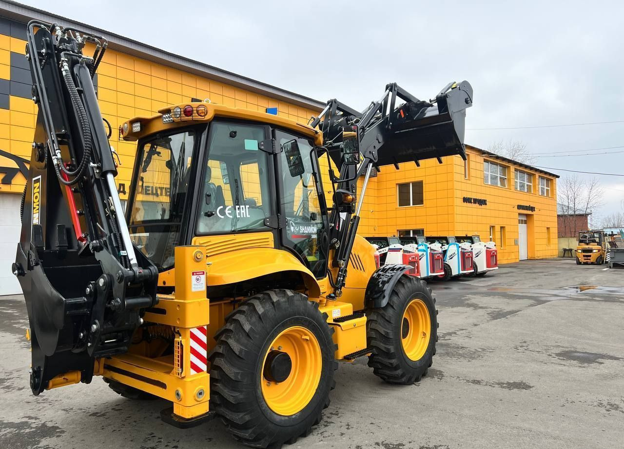 Shanmon 388H-III Carraro - Экскаватор-погрузчик: фото 3 Shanmon 388H-III Carraro - Экскаватор-погрузчик: фото 3