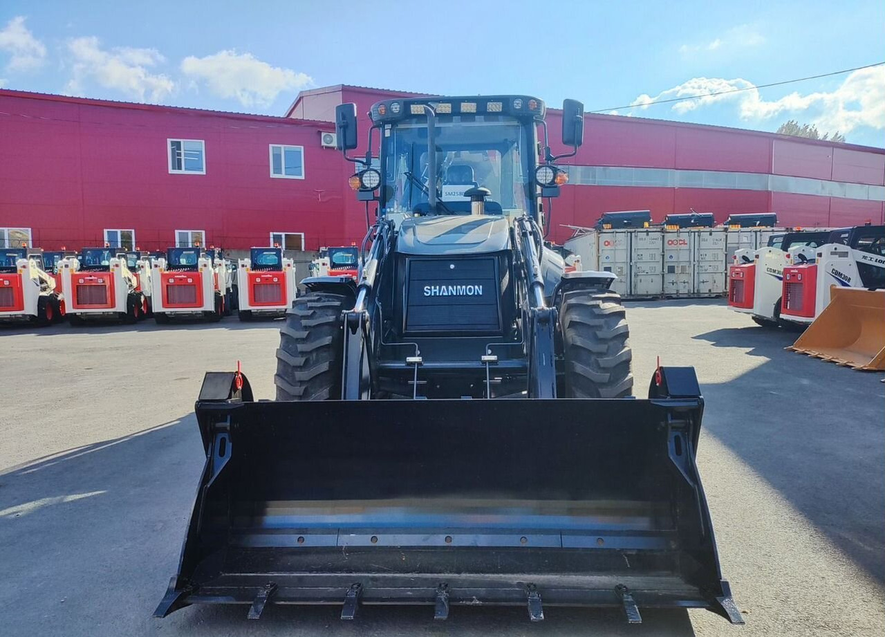 Новый Экскаватор-погрузчик Shanmon 388H-III Carraro: фото 7