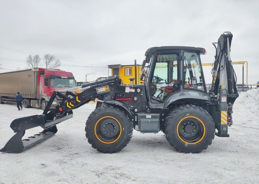 Новый Экскаватор-погрузчик Shanmon 388H-III Carraro: фото 7