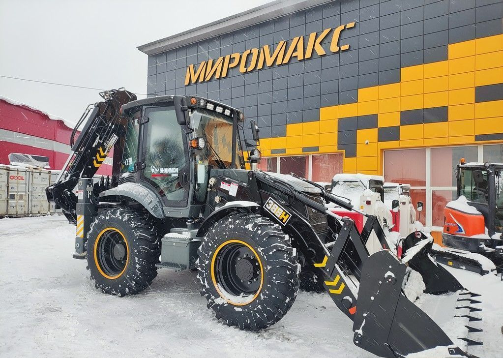 Новый Экскаватор-погрузчик Shanmon 388H-III Carraro: фото 6
