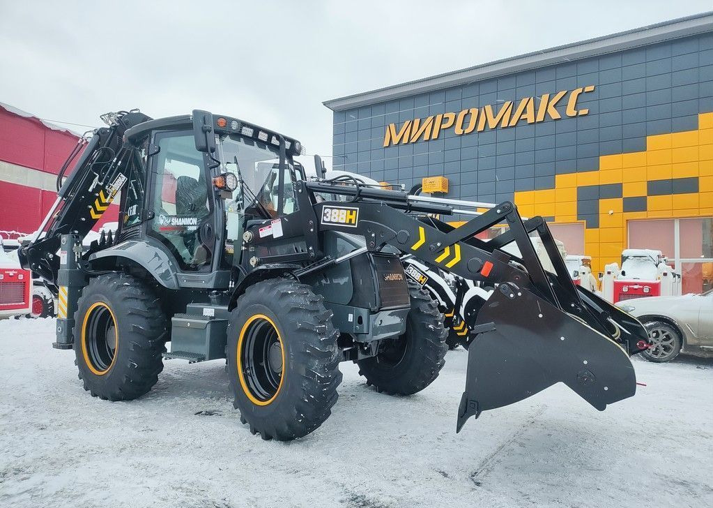 Новый Экскаватор-погрузчик Shanmon 388H-III Carraro: фото 25