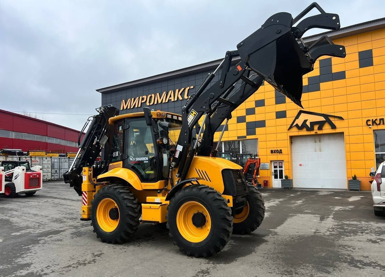 Shanmon 388H-III Carraro - Экскаватор-погрузчик: фото 4 Shanmon 388H-III Carraro - Экскаватор-погрузчик: фото 4