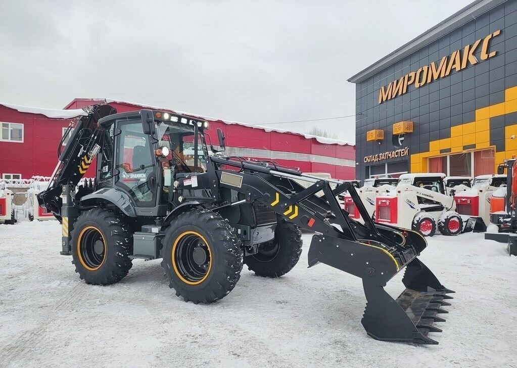 Новый Экскаватор-погрузчик Shanmon 388H-III Carraro: фото 13