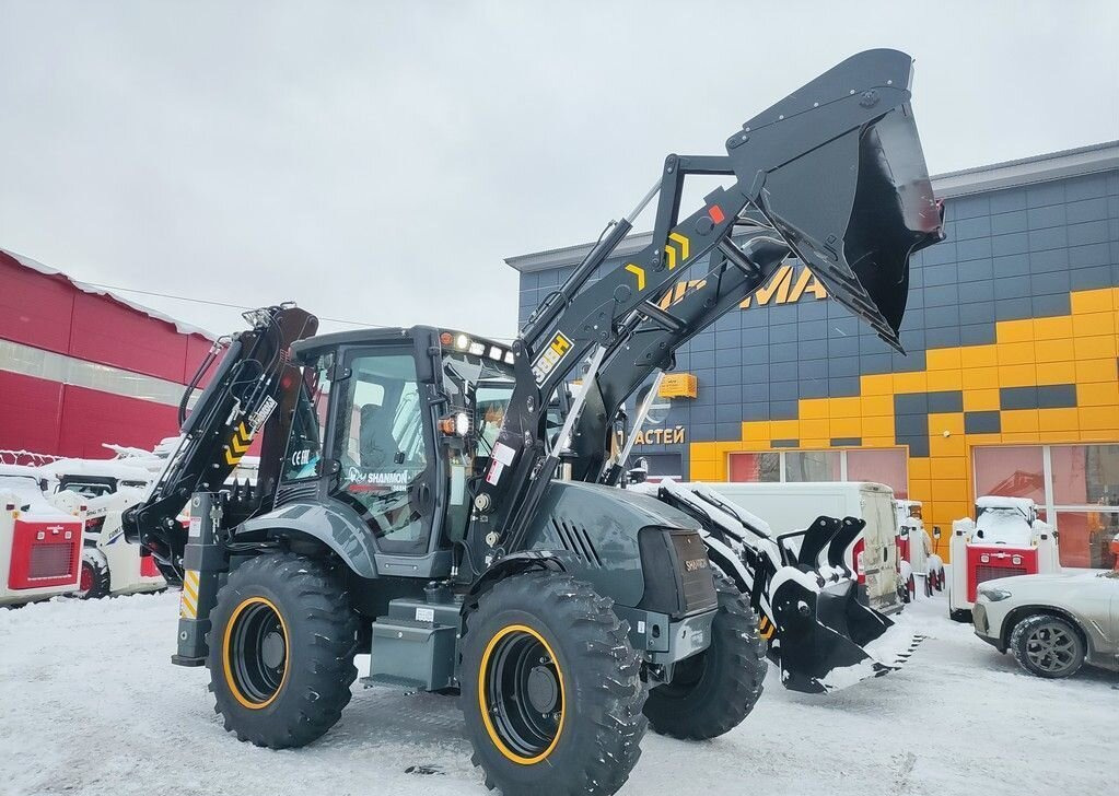 Новый Экскаватор-погрузчик Shanmon 388H-III Carraro: фото 24