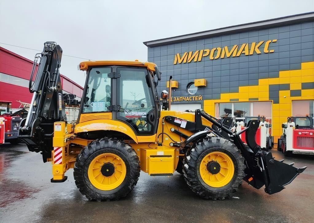 Shanmon 388H - Экскаватор-погрузчик: фото 1 Shanmon 388H - Экскаватор-погрузчик: фото 1