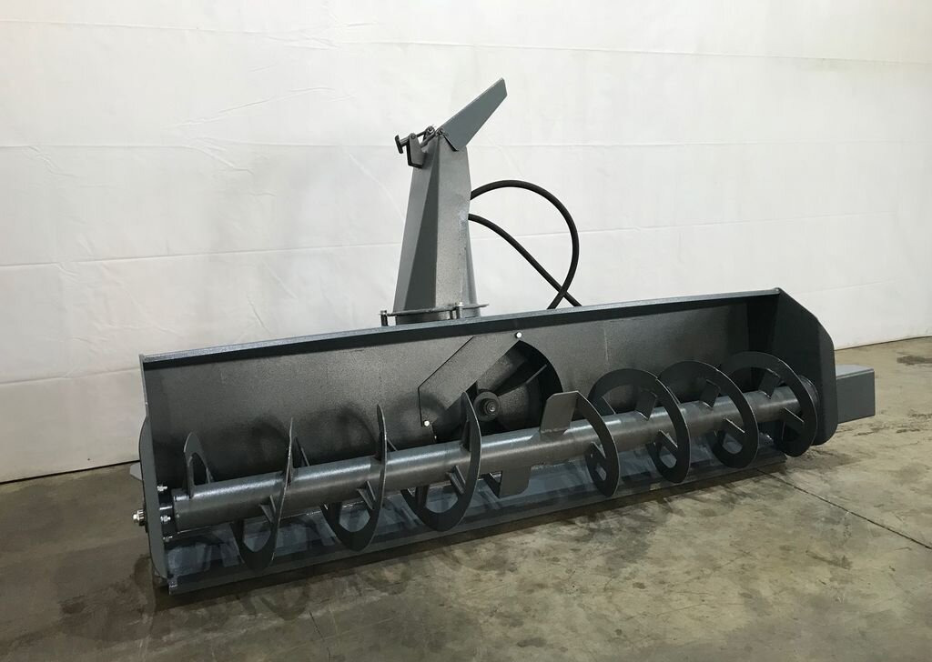 Снегоочиститель роторный на мини погрузчик - Роторный снегоочиститель для Строительной техники: фото 3 Снегоочиститель роторный на мини погрузчик - Роторный снегоочиститель для Строительной техники: фото 3