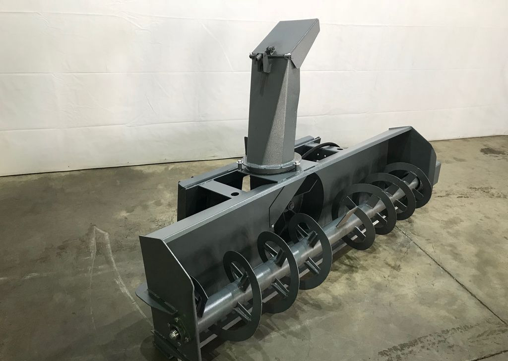 Снегоочиститель роторный на мини погрузчик - Роторный снегоочиститель для Строительной техники: фото 2 Снегоочиститель роторный на мини погрузчик - Роторный снегоочиститель для Строительной техники: фото 2