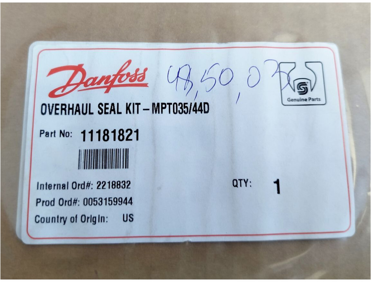 Ремкомплект насоса Sauer Danfoss 4445223 - Запчасти для Мини-погрузчиков (с бортовым поворотом): фото 2 Ремкомплект насоса Sauer Danfoss 4445223 - Запчасти для Мини-погрузчиков (с бортовым поворотом): фото 2